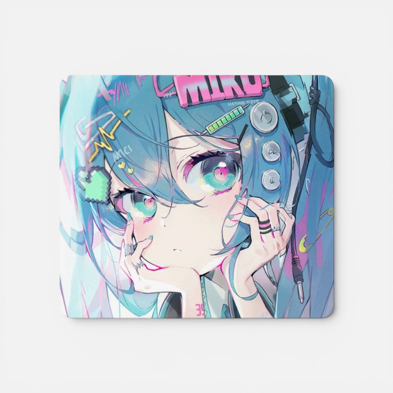 Hatsune Miku Glass Mousepad