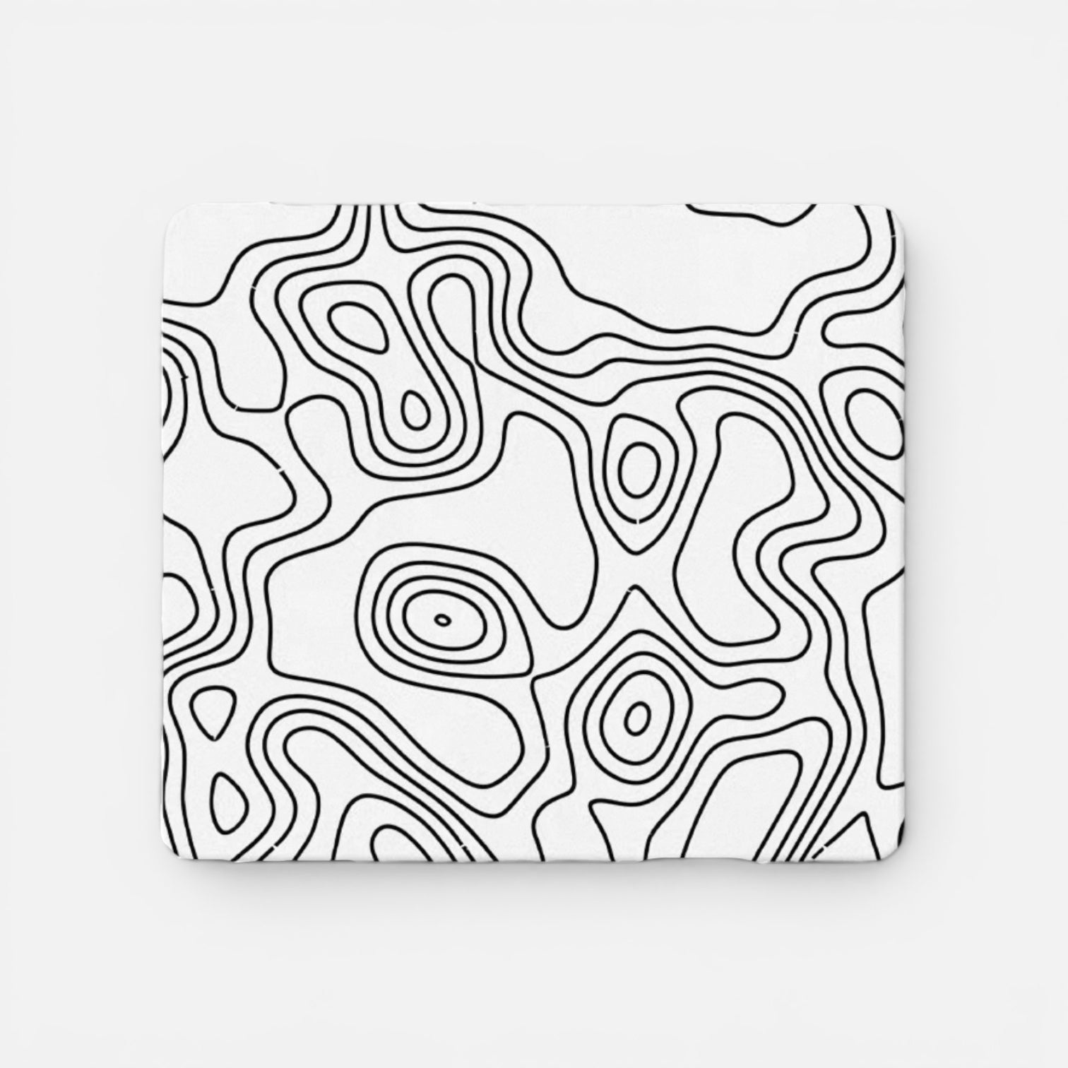 Topographic Glass Mousepad