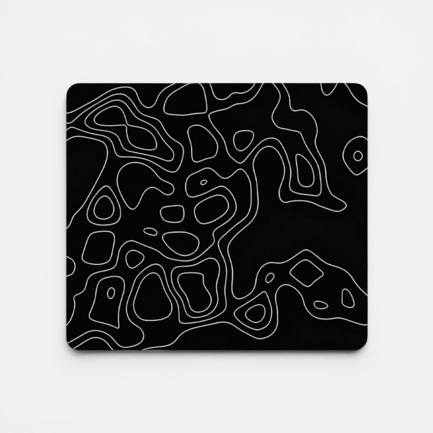 Topographic Glass Mousepad