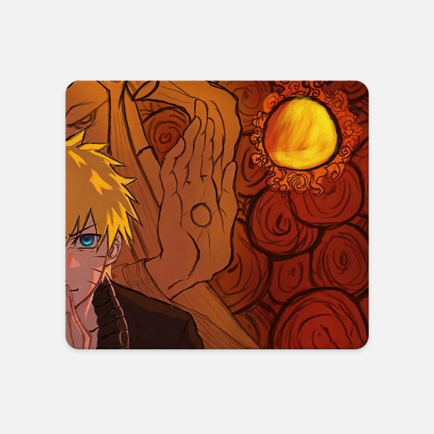 Naruto Glass Mousepad